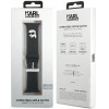 Karl Lagerfeld 3D Rubber Karl Head strap for Apple Watch 42/44/45/49mm - black - (KF001841-0)