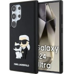 Karl Lagerfeld 3D Rubber Karl&Choupette case for Samsung Galaxy S24 Ultra - black - (KF001937-0)