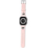 Karl Lagerfeld 3D Rubber Karl&Choupette Heads strap for Apple Watch 38/40/41mm - pink - (KF002021-0)