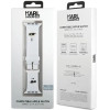 Karl Lagerfeld 3D Rubber Karl&Choupette Heads strap for Apple Watch 38/40/41mm - white - (KF001929-0)