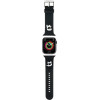 Karl Lagerfeld 3D Rubber Karl&Choupette Heads strap for Apple Watch 42/44/45/49mm - black - (KF001845-0)