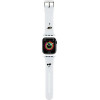 Karl Lagerfeld 3D Rubber Karl&Choupette Heads strap for Apple Watch 42/44/45/49mm - white - (KF001846-0)