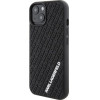Karl Lagerfeld 3D Rubber Multi Logo case for iPhone 15 - black - (KF001708-0)