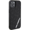 Karl Lagerfeld 3D Rubber Multi Logo case for iPhone 15 - black - (KF001708-0)