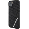 Karl Lagerfeld 3D Rubber Multi Logo case for iPhone 15 Plus - black - (KF001709-0)