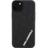 Karl Lagerfeld 3D Rubber Multi Logo case for iPhone 15 Plus - black - (KF001709-0)