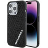 Karl Lagerfeld 3D Rubber Multi Logo case for iPhone 15 Pro - black - (KF001710-0)