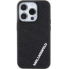Karl Lagerfeld 3D Rubber Multi Logo case for iPhone 15 Pro - black - (KF001710-0)