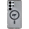 Karl Lagerfeld Button Choupette Head Printed Logo MagSafe Samsung Galaxy S25 Ultra case black - (KF002467-0)