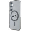 Karl Lagerfeld Button Karl & Choupette Heads Printed Logo MagSafe Samsung Galaxy S25 case black - (KF002468-0)