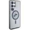 Karl Lagerfeld Button Karl & Choupette Heads Printed Logo MagSafe Samsung Galaxy S25 Ultra case black - (KF002470-0)