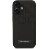 Karl Lagerfeld Cardslots Monogram iPhone 16 Case - Black - (KF002308-0)