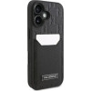 Karl Lagerfeld Cardslots Monogram iPhone 16 Case - Black - (KF002308-0)