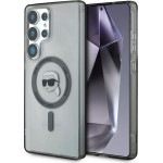 Karl Lagerfeld Case Button Karl Head Printed Logo MagSafe Samsung Galaxy S25 Ultra black - (KF002478-0)