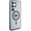Karl Lagerfeld Case Button Karl Head Printed Logo MagSafe Samsung Galaxy S25 Ultra black - (KF002478-0)