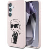 Karl Lagerfeld Case Silicone Graffiti Ikonik Printed Logo MagSafe Samsung Galaxy S25 pink - (KF002460-0)