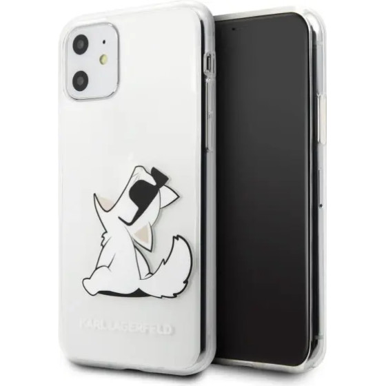 Karl Lagerfeld Choupette Fun iPhone 11 / Xr Case - Transparent - (KF000250-0)