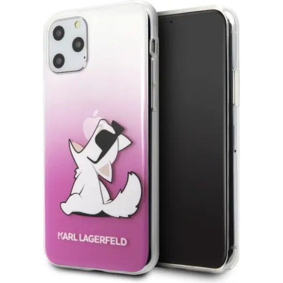 Karl Lagerfeld Choupette Fun iPhone 11 Pro Case - Pink - (KF000252-0)