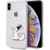 Karl Lagerfeld Choupette Fun iPhone Xs Max Case - Transparent - (KF000127-0)