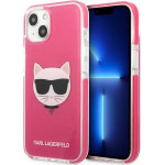 Karl Lagerfeld Choupette Head case for iPhone 13 - fuchsia - (KF001277-0)