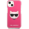 Karl Lagerfeld Choupette Head case for iPhone 13 - fuchsia - (KF001277-0)