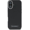 Karl Lagerfeld FW Metal Plate MagSafe iPhone 16 Case - Black - (KF002378-0)
