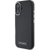 Karl Lagerfeld FW Metal Plate MagSafe iPhone 16 Case - Black - (KF002378-0)