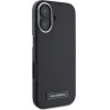 Karl Lagerfeld FW Metal Plate MagSafe iPhone 16 Case - Black - (KF002378-0)