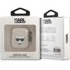Karl Lagerfeld Glitter Choupette Case for AirPods 1 / 2 - Gold - (KF000645-0)