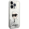 Karl Lagerfeld Glitter Karl's Head case for iPhone 14 Pro Max - silver - (KF001390-0)