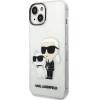 Karl Lagerfeld Glitter Karl&Choupette case for iPhone 14 Plus - transparent - (KF001363-0)