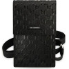 Karl Lagerfeld Handbag KLWBSAMSMK black/black Monogram Plate - (KF001287-0)