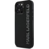 Karl Lagerfeld HC 3D Rubber Elongated Glitter iPhone 16 Pro Case - Black - (KF002516-0)