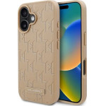 Karl Lagerfeld Hot Stamp Magsafe iPhone 16 Case - Beige - (KF002370-0)