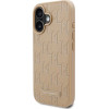 Karl Lagerfeld Hot Stamp Magsafe iPhone 16 Case - Beige - (KF002370-0)