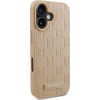 Karl Lagerfeld Hot Stamp Magsafe iPhone 16 Case - Beige - (KF002370-0)