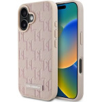 Karl Lagerfeld Hot Stamp Magsafe iPhone 16 Case - Pink - (KF002372-0)