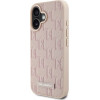 Karl Lagerfeld Hot Stamp Magsafe iPhone 16 Case - Pink - (KF002372-0)