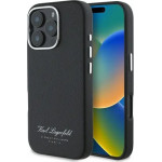 Karl Lagerfeld Hotel RSG Case for iPhone 16 Pro Max - Black - (KF002381-0)