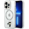 Karl Lagerfeld Iconic Karl&Choupette MagSafe case for iPhone 14 Pro - transparent - (KF001368-0)