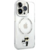 Karl Lagerfeld Iconic Karl&Choupette MagSafe case for iPhone 14 Pro - transparent - (KF001368-0)