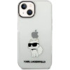 Karl Lagerfeld Ikonik Choupette case for iPhone 14 Plus - transparent - (KF001355-0)