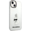 Karl Lagerfeld Ikonik Choupette case for iPhone 14 Plus - transparent - (KF001355-0)