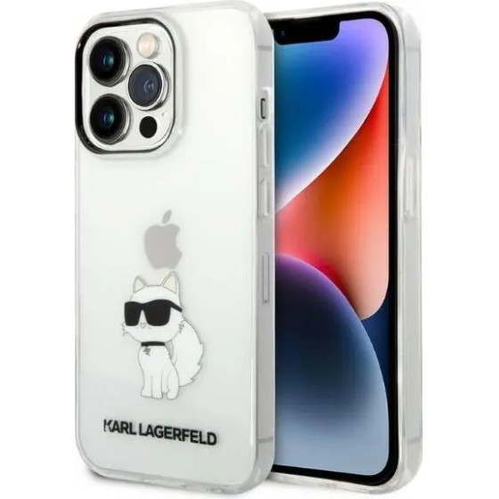 Karl Lagerfeld Ikonik Choupette case for iPhone 14 Pro - transparent - (KF001356-0)