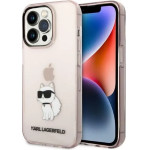 Karl Lagerfeld Ikonik Choupette case for iPhone 14 Pro Max - pink - (KF001402-0)