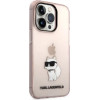 Karl Lagerfeld Ikonik Choupette case for iPhone 14 Pro Max - pink - (KF001402-0)