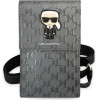 Karl Lagerfeld Ikonik Karl Monogram Patch bag - silver - (KF001291-0)