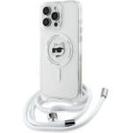 Karl Lagerfeld IML Choupette Head & Cord Magsafe Case for iPhone 16 Pro Max - Clear - (KF002400-0)