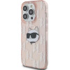 Karl Lagerfeld IML Choupette Head & Monogram case for iPhone 13 Pro / 13 - pink - (KF002121-0)