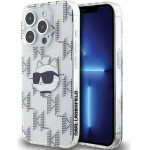 Karl Lagerfeld IML Choupette Head & Monogram case for iPhone 15 Pro Max - transparent - (KF002131-0)
